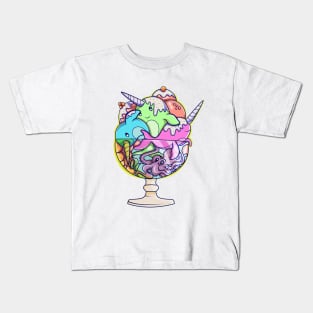 Ocean ice-cream Kids T-Shirt